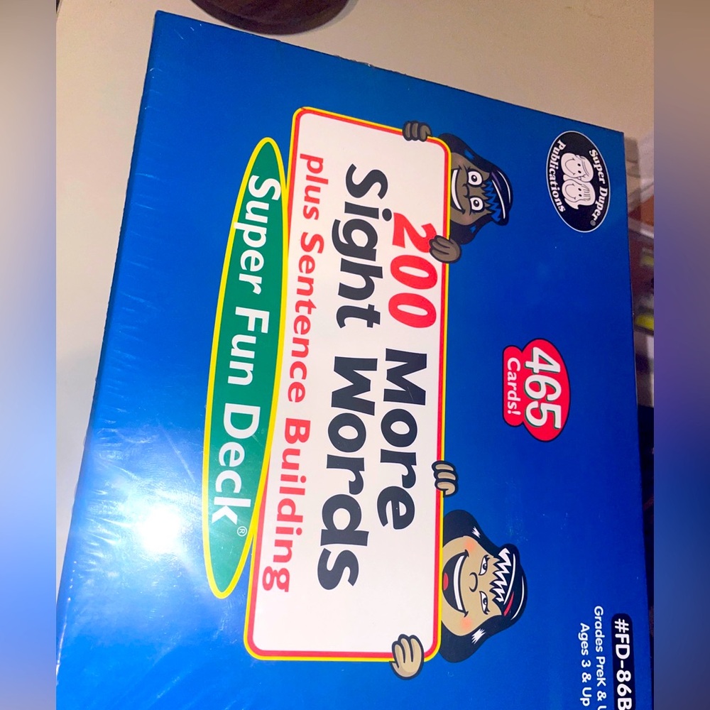 super duper publiccatuons #FD/86B 200 More Sight Words